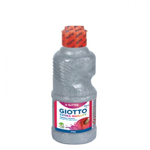 Guache Líquido 250ml Giotto Extra Quality Prata Glitter , Giotto , 160531202 , 8000825969065